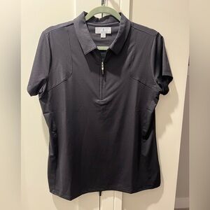 Sport Haley Black Golf Polo Size Large